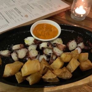 pulpo a la parrilla