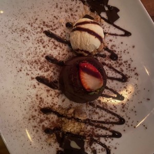 Volcan de chocolate 