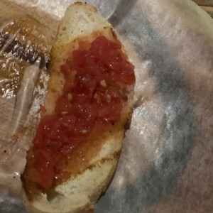 pan con tomate