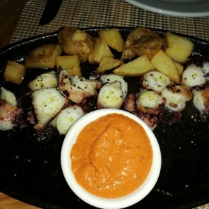 pulpo a la parrilla