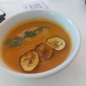 sopa de zapallo