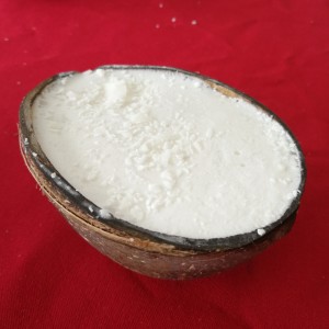 helado de coco