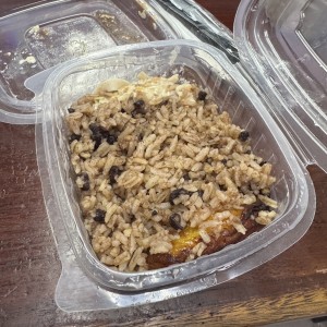 Arroz con Coco y Frijoles ( Vegano)