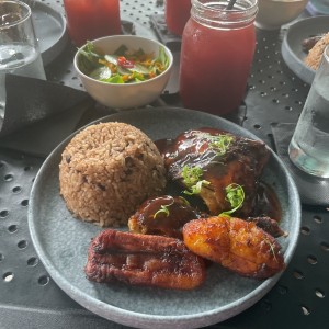 Pollo jerk 