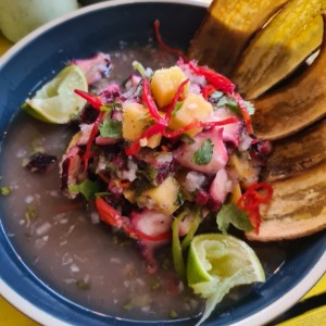 cebiche de pulpo