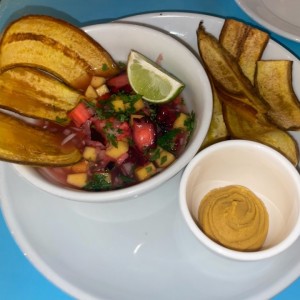 Ceviche de pulpo