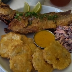 Pescado frito