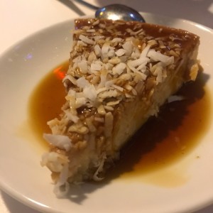 Flan de coco