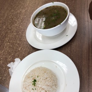 Sopa de Costilla Ahumada 