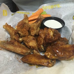 Wings de bourbon+ chipotle