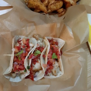 tacos de pollo