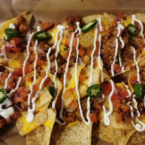 Lo Nuevo - Loaded Pork Nachos