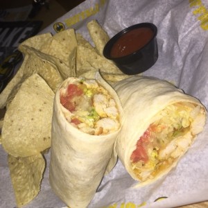 wrap de pollo