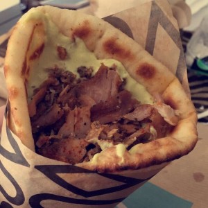 Yeero pita - Chicken yeero