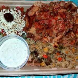 Chicken Yeero Platter