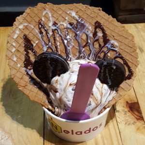 Helado de Oreo