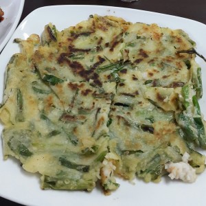 pancake coreano de mariscos