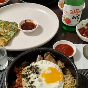 Pajeon, bibimbap 