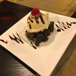 Brownie com Helado