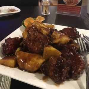 Costillas asadas