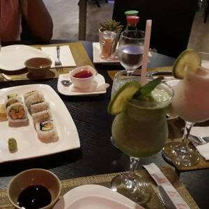 Sushi Alaska, Limonada con Hierba Buena 