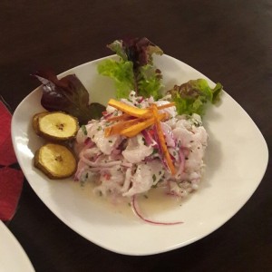 Ceviche de pescado