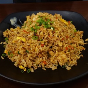 Arroz chaufa de pollo