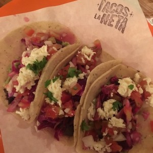 tacos vegetarianos