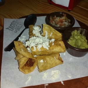 flautas de pollo