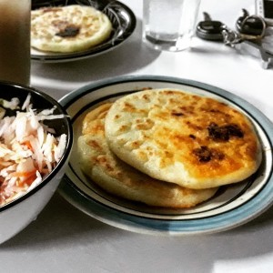 Pupusas de queso