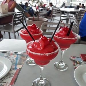 Margaritas de fresas