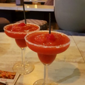 Margaritas de fresa