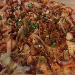 chicken bbq pizza