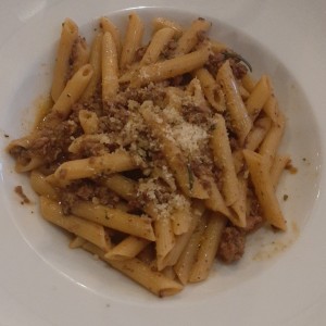 penne de cordero