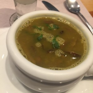 sopa de lentejas