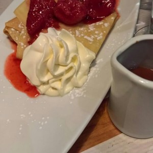 Crepes de fresa