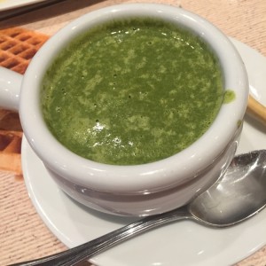 Sopa de espinaca