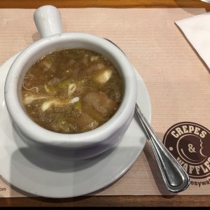 Sopa de Cebolla