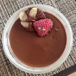 mousse de chocolate