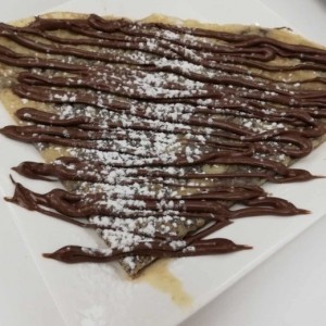 Crepes con nutella