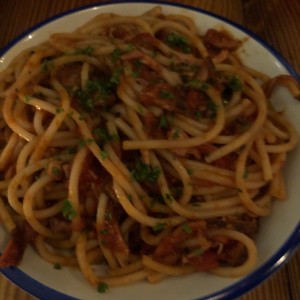 pasta con pollo