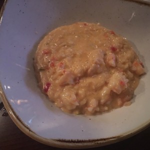 risotto de camarones 