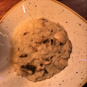 risotto de hongos