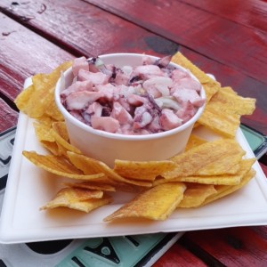 ceviche de pulpo