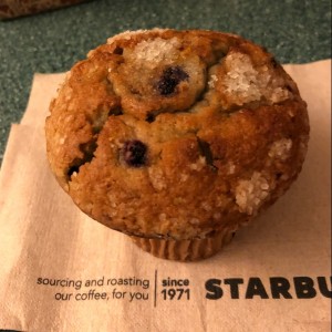 blue berry muffin