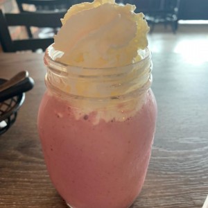 Batido de fresa