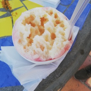 helado de fresa con xtra leche condensada