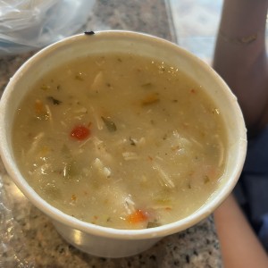 Sopa de pollo