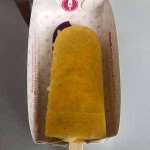 Paletas Gourmet - Maracuya rellena