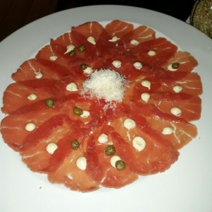 Para empezar - Carpaccio de filete